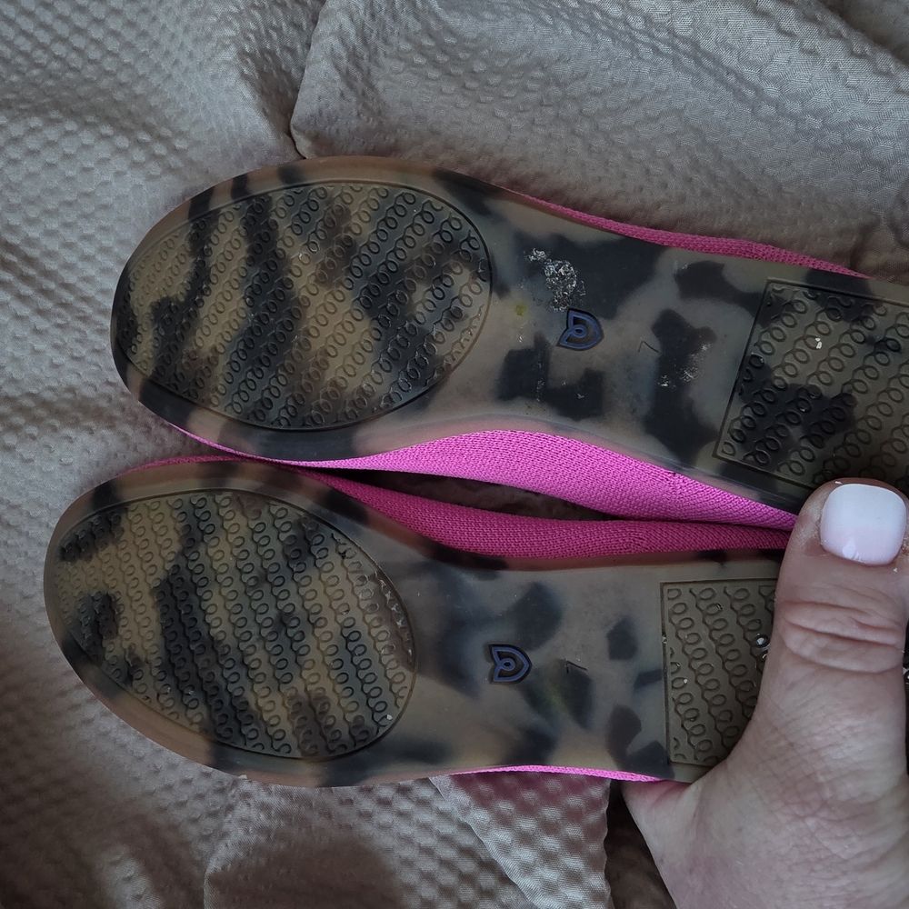 Rothy's Women's Pink Flats - Picture 7 of 8